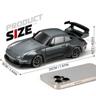 FANGHUI RC Drift Car, Y914 Y915 Vỏ Kim Loại Xe Điều Khiển Từ Xa, 4WD Pin Sạc Mini Đua Xe Mô Hình Đồ Chơi Quà Tặng Sinh Nhật