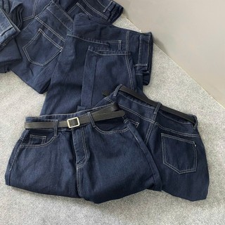 Quần Jean Bigsize Nữ Dáng Quần Baggy Ống Rộng Lưng Cao Chất Denim Cho Chubby Q557