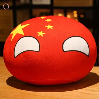 Gối ôm/Gối ngủ/Đồ chơi sang trọng Kawaii hình bóng chày, nhồi bông mềm mại, nhiều mẫu cờ