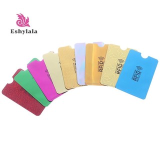 10 Chiếc Hộp Đựng Thẻ Ngân Hàng RFID Hỗn Hợp Bảo Vệ Che Chắn NFC Chống Trộm Thẻ [MỚI]