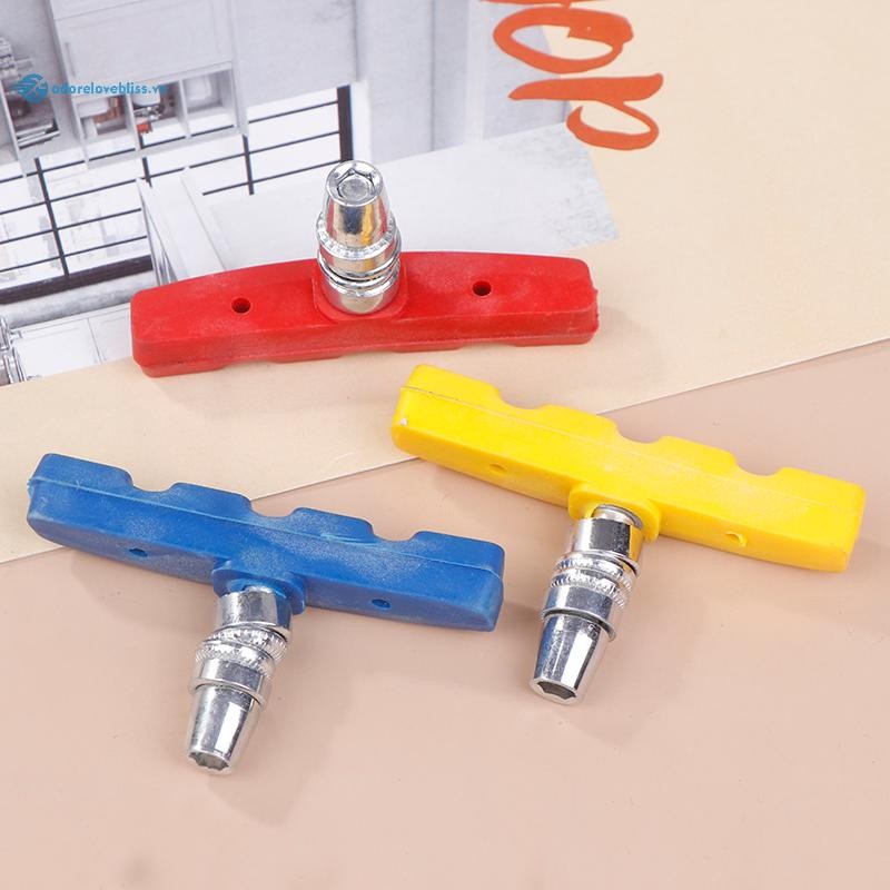 THÊM 1 Miếng Má Phanh Xe Đạp V-Brake Cao Su Xe Đạp Đường Bộ Phanh Miếng Lót Giày Vành Phanh Chống Chịu Lực Phụ Kiện Đi Xe Đạp BSS