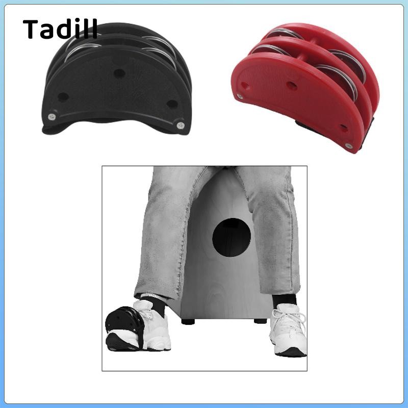 Bộ gõ chân nhịp điệu Tambourine để chơi đàn Guitar trống Banjo Ukulele