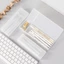 Bút chì GUSTAVA, Hộp bút S / M / L mờ, Hộp đựng văn phòng phẩm bằng nhựa đa chức năng mờ chất lượng cao