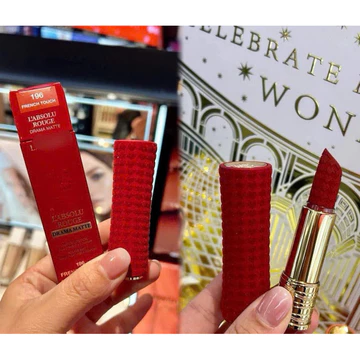 💄💄 Son La..nc..ome L'absolu Rouge 196 French Touch (Phiên Bản Valentine) - Màu Đỏ Cam Cháy 💄💄