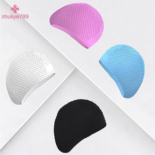 < zhuliye789 > Silicon Giọt Nước Bơi Người Lớn Phóng To Bong Bóng Bơi Siêu Co Giãn Chống Thấm Nước Bảo Vệ Tai