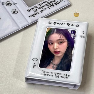 EGN Ins Style Cream Puppy Lưới Đơn Lá Rời Thẻ Sách Phong Bì Túi Đựng Thẻ Album Túi Bảo Quản N