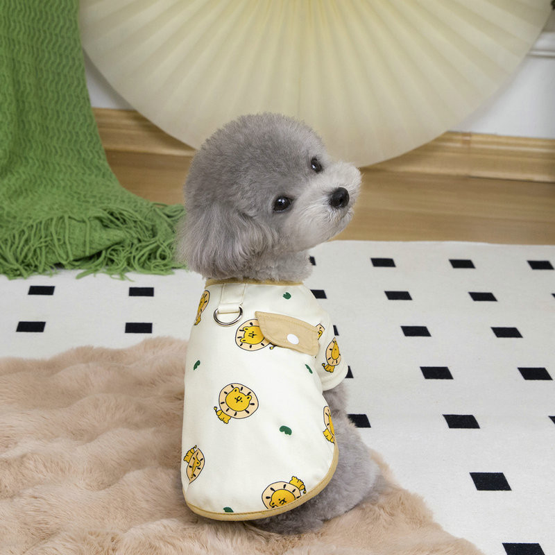 【Ready Stock】 2025 New Pet Clothing Dog Clothes New Pet Clothes Four-Legged Smile Four-Legged Sweater 524w