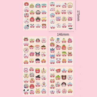 103 Chiếc Hoạt Hình Vui Nhộn Kirby Kawaii Dán DIY Laptop Đàn Guitar Chống Thấm Nước Dễ Thương Miếng Dán Đồ Chơi Trẻ Em