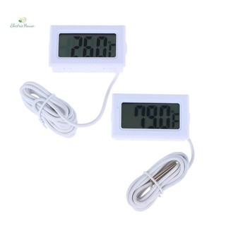 [Nhà Điện] Màn Hình LCD Kỹ Thuật Số 1M Có Đầu Dò Chống Thấm Nước Cảm Biến Nhiệt Độ C / Fahrenheit Cho Tủ Lạnh Bể Cá