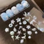 Khuôn 3D Silicon Móng Tay Nghệ Thuật Trang Trí DIY Mẫu Thiết Kế Hoa Khuôn Làm Móng Tay Trang Sức Thủ Công Dụng Cụ Khuôn Móng Tay Trong Suốt {VN}