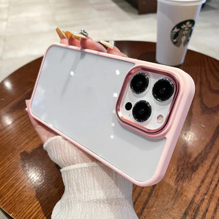 ốp lưng iPhone chống sốc ốp điện thoại mặt lưng trong suốt phù hợp cho iPhone 16 15 14 13 12 11 Pro Plus Max