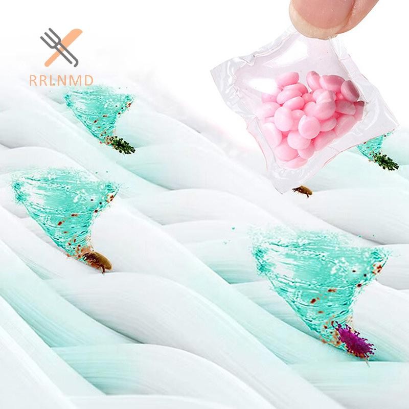RRLNMD 50 / 100 Chiếc Giặt Hạt Thơm Hạt Bột Giặt Viên Bóng Cho Máy Giặt Quần Áo Khuếch Tán Perfum Thơm Tăng Áp Hạt MỚI