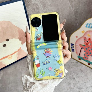 Ốp điện thoại gấp cho Oppo Find N2 N3 Flip Cute Bikini Burger Bracelet Vỏ điện thoại TPU cứng