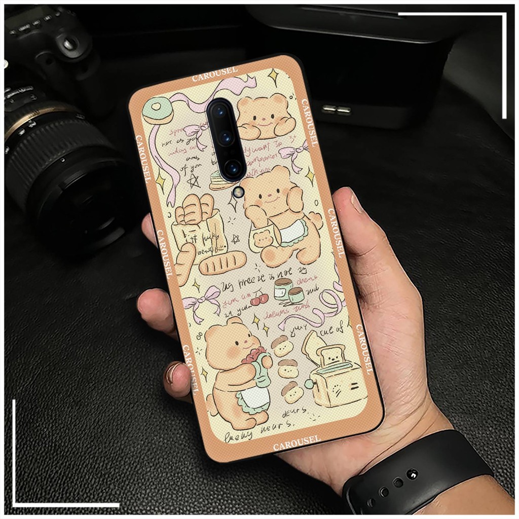 Ốp Điện Thoại Bền Chống Thấm Nước Cho OnePlus 7 Pro / 1 + 7 Pro Ốp Mềm Graffiti Thiết Kế Thời Trang Bọc Toàn Bộ Mặt Sau Túi Điện Thoại Chống Bụi Bẩn Chống Sốc Silicon Hoạt Hình Dễ Thương