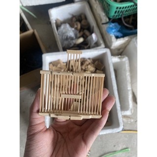 Rọ đựng cào cào cho chim, rọ đựng dế tre cho chim chào mào rọ tre đại dùng được cho lồng nan khít