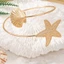 Vòng Tay Mở Rộng JVSUB, Vòng Tay Mở Tay Có Thể Điều Chỉnh Bằng Kim Loại, Màu Vàng Quyến Rũ Đa Phong Cách Retro Hoa Vòng Tay Trang Sức Tay