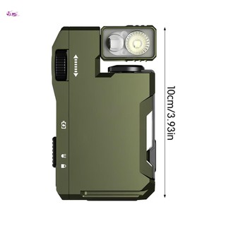 Đèn pin EDC có thể sạc lại nhỏ gọn Đèn pin COB bỏ túi 400 Lumen để chạy bộ ban đêm