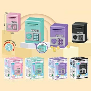 [Vận chuyển nhanh] Đồ chơi trẻ em THEHOMECO Piggy Bank, Mật khẩu ATM Hộp tiền tiết kiệm tiền, Quà tặng trẻ em Mini Đồ chơi tiết kiệm tài chính Ngân hàng tiết kiệm tiền cho bé trai bé gái