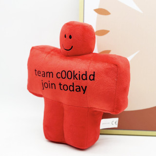 PLUS 20cm Roblox Forsaken C00kidd Đồ chơi sang trọng Kawaii Forsaken Plushie Sáng tạo Búp bê khổng lồ màu đỏ mềm mại sang trọng ngộ nghĩnh Trang trí phòng trẻ em Gối và búp bê COD