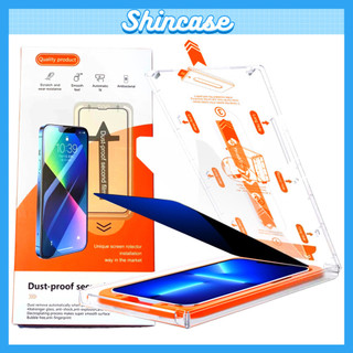 Kính Cường Lực iPhone Khung Tự Rút Bụi, Khung Tự Dán Chống Nhìn Trộm Cao Cấp Cho X/XS/11/12/13/14/15/16/17/Pro/Max/Air