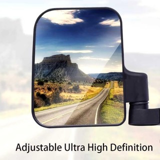 JKDESIGN 2 chiếc Gương chiếu hậu ba bánh, Trái & Phải 360° Gương ba bánh điện xoay, Gương chiếu hậu điều chỉnh độ phân giải cao đa năng