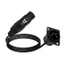 4Pin Loại XLR Bảng Gắn Khung Xe Sang Nữ Kết Nối Adapter XLR Feedthrough vách ngăn Ổ Cắm MIC Cáp Nối Dài Âm Thanh 5M