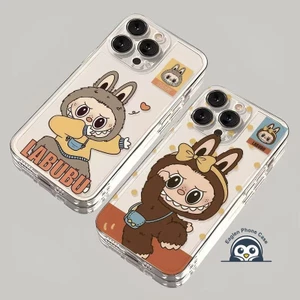 Ins Style LABUBU Trong Suốt Ốp lưng OnePlus 15 15R 15T 13T ACE 6 6T 5 Racing Ultra Turbo 6 6V Nord N30 SE 5G Vỏ Mềm Hoạt Hình Dễ Thương Ốp Lưng Mềm