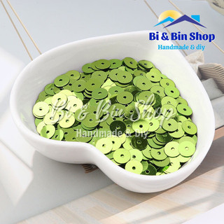 30g Kim Sa Phẳng 5mm Màu Kim Trang Trí, Đính Kết Trang Phục, Làm Phụ Kiện Thời Trang