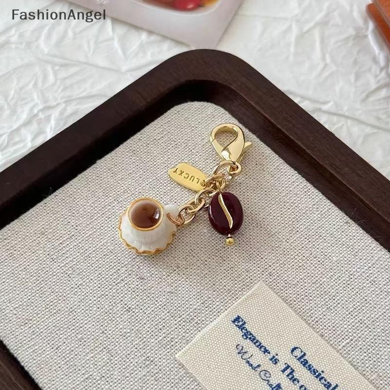 FashionAngel Sáng Tạo Độc Đáo Donut Bánh Mì Cà Phê Điện Thoại Quyến Rũ Dây Đeo Mặt Dây Chuyền Dây Mô Phỏng Đồ Chơi Thực Phẩm Móc Khóa Túi Phụ Kiện Quà Tặng VN