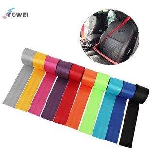 Dây đai an toàn ô tô YOWEI Webbing Polyester Seat Lap Dây đeo an toàn Nylon có thể thu vào 3.6M 4.8MM VN