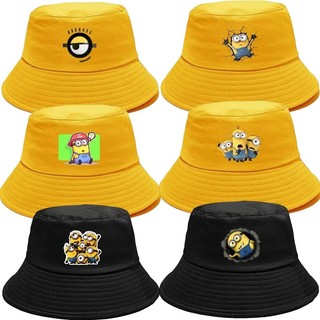 Minions Mũ Xô Mũ Trẻ Em Mùa Hè Mặc Hoạt Hình Mũ Câu Cá Du Lịch Đi Biển Mũ Chống Nắng
