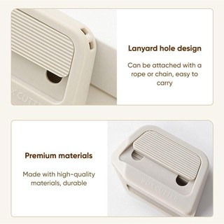 FANGHUI Seal Package Breaker, Công cụ tháo đóng gói Dụng cụ mở bưu kiện bằng gốm chống dính, Dụng cụ mở gói từ tính di động tự động phục hồi