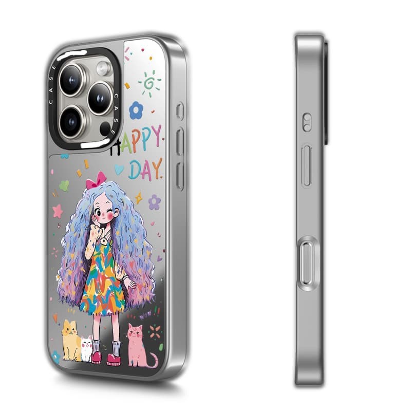Ốp lưng CASECASE X Happy Day Ốp lưng iPhone hút từ tính Vỏ iPhone iPhone 16 15 14 13 12 Pro Max Plus Ốp lưng cứng có hộp khắc logo