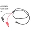 EDB * 120cm BNC Nam Đến Hai Đầu Chuối Dẫn Kiểm Tra Để Theo Dõi Tín Hiệu Máy Biến Động