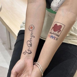 Bán Hot Love Crown Daisy Tattoo Sticker Chống thấm nước lâu trôi