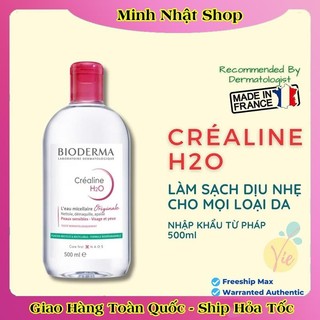 Nước Tẩy Trang Bioderma Cho Da Dầu Mụn Và Da Nhạy Cảm, Sạch Sâu Lành Tính 500ML CỦA PHÁP