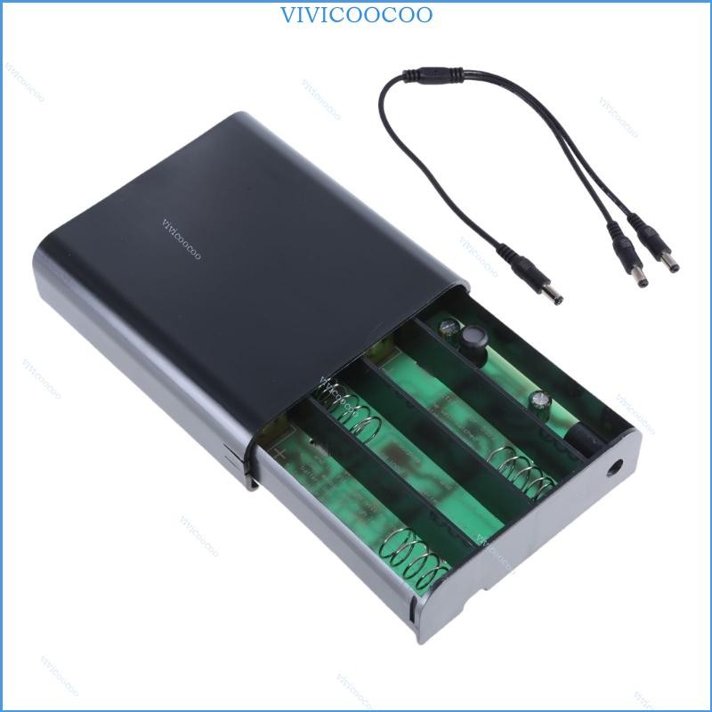 VIVI UPS Power Box Với 5 5x2 1mm Cáp 5V 9V 12V 3 Chiếc 18650 UPS Power ...