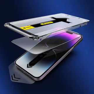 Kính Cường Lực iPhone KK VMOX Tự Dán Tự Hút Bụi, Chống Nhìn Trộm Full Màn Cho iP X/XS/XR/11/12/13/14/15/16/17Pro/Max/Air