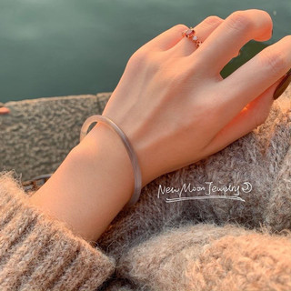 Vòng Tay Thủy Tinh Màu Hoa Hồng Giả Ngọc Vòng Tay Nữ Phong Cách Trung Hoa Mới Cổ Handmade Phụ Kiện Người Bạn Thân Nhất Vòng Tay