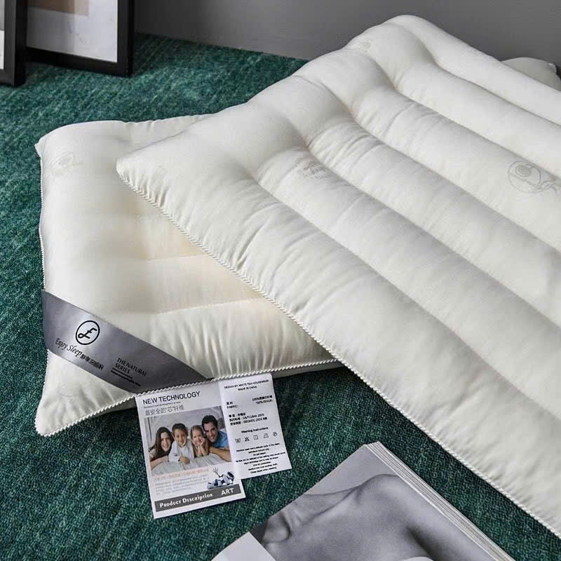 (RG344) Gối Thấp Bông Đậu Lành Siêu Hot Chất Liệu Tencel Cao Cấp Mềm Mại Thoáng Mát - MemMinbedding Luxury