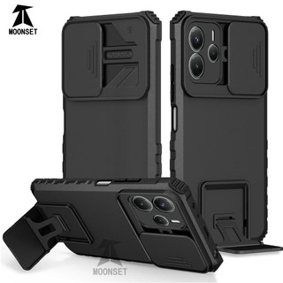 Dành Cho Redmi Note 14 5G Ốp Lưng Có Trượt Camera Chân Đế Chống Sốc Bảo Vệ Siêu Mỏng