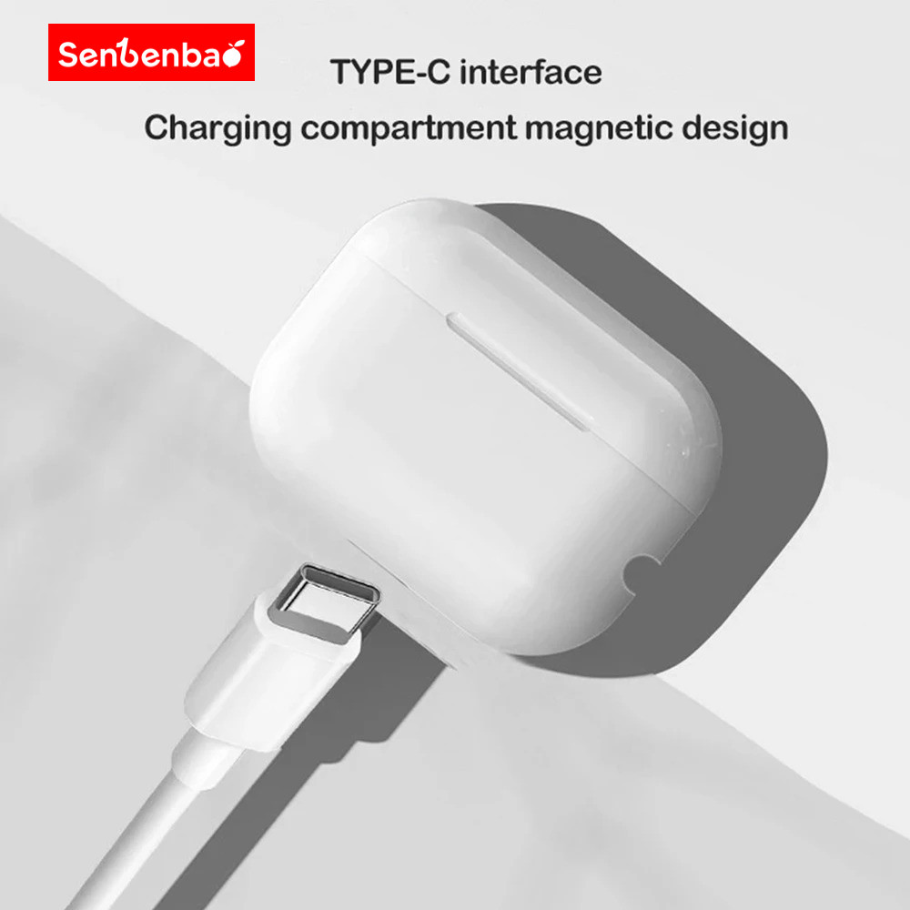 Senbenbao Pro4s + Tws Bluetooth 5.4 Tai nghe không dây Tai nghe giảm tiếng ồn Mini Tai nghe điều khiển bằng cảm ứng