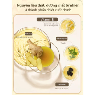 Tinh Dầu Gừng Cũ Dầu Gua Sha Truyền Thống, Thích Hợp Cho Massage SPA Gua Sha