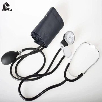 Hướng dẫn sử dụng máy đo huyết áp Máy đo vòng bít BP cho người lớn Màu đen