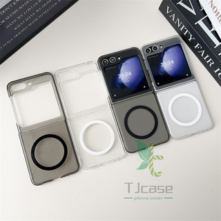 Ốp điện thoại từ tính mờ sương Ice Mist cho Samsung Galaxy Z Flip 7 Flip 6 5 4 3 Z Fold 7 Z Fold 6 5 4 3 Ốp cứng siêu mỏng