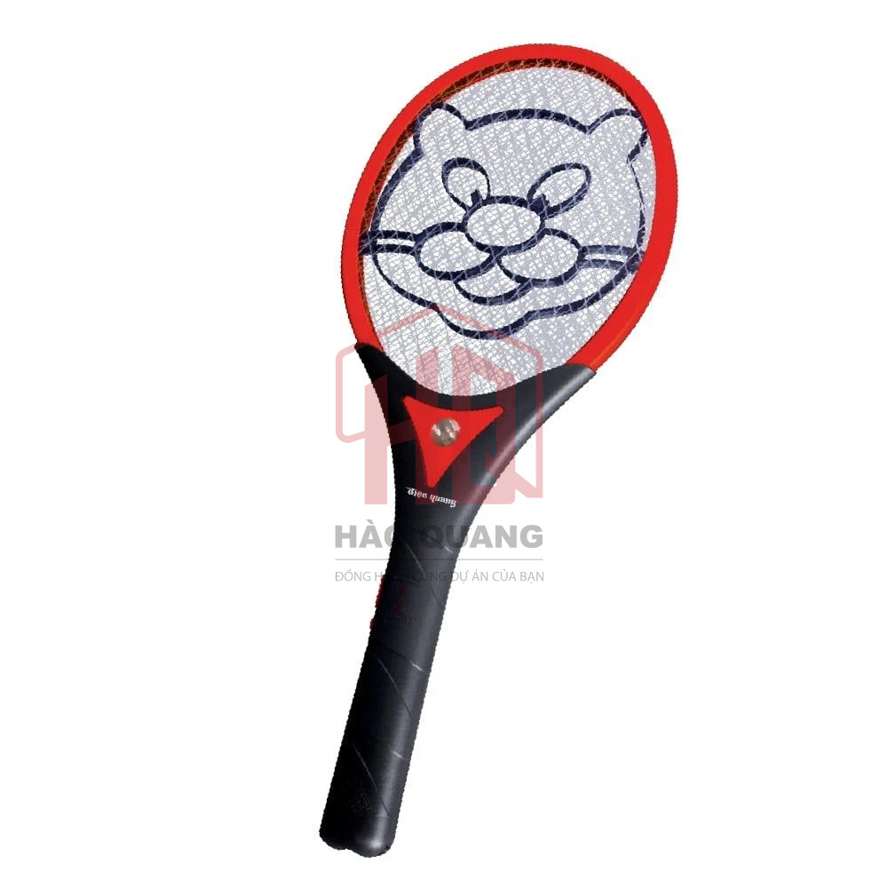 Vợt Muỗi Điện Quang EMR01 - Đen Đỏ, Diệt Muỗi Siêu Nhanh