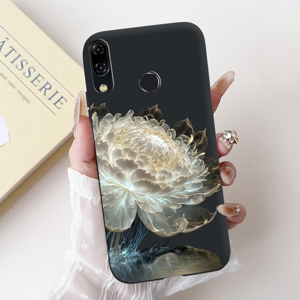 Họa tiết thời trang Vỏ động vật đáng yêu hoa cho ASUS Zenfone 5 5Z ZE620KL ZS620KL Vỏ điện thoại Vỏ silicon lỏng mềm mờ