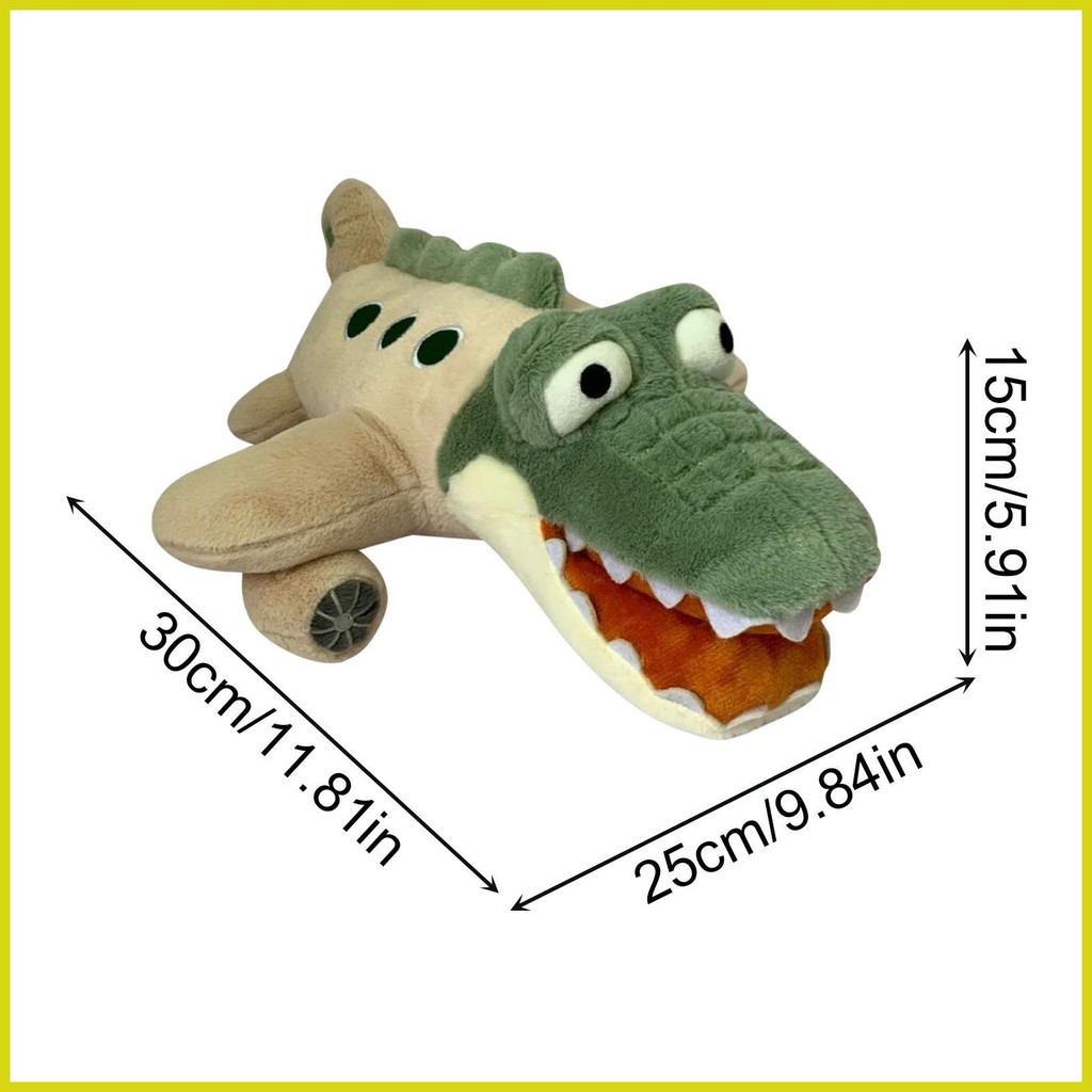 Ý Brainrot AI Động Vật Đồ Chơi Sang Trọng Bombardilo Crocodilo Plushie Tralaero Búp Bê Nhồi Bông Cho Phòng Trang Trí Ô Tô sonlekvn