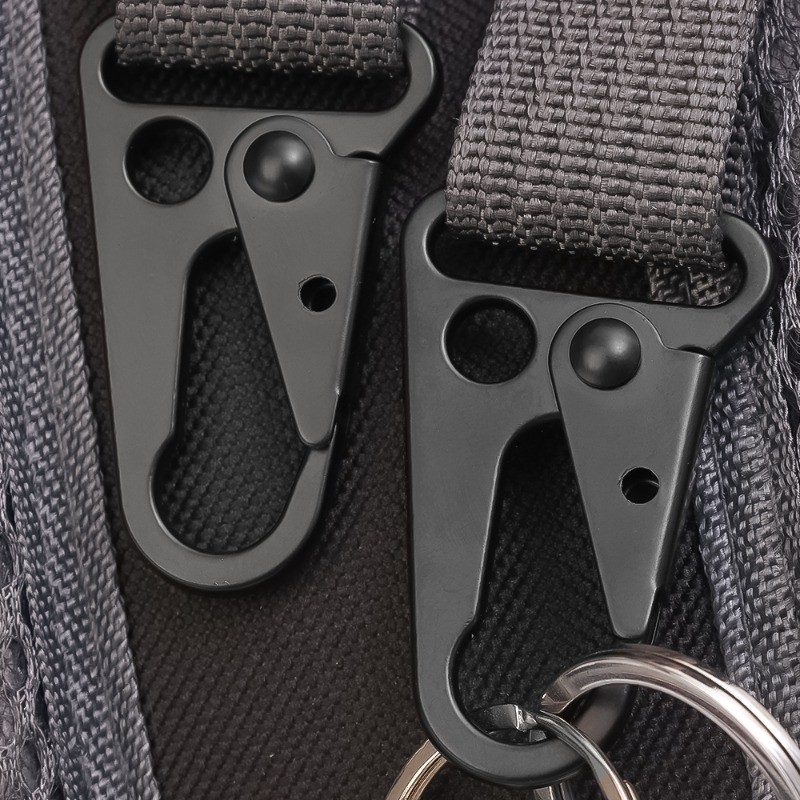 1 / 3 / 5 CÁI Móc khóa an toàn Carabiner Clip - Móc thắt lưng kim loại hạng nặng - Dụng cụ leo núi thực tế