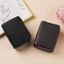 Ví nữ ROLY, Dây kéo hai lớp Hộp đựng thẻ thiết kế nhỏ gọn, Khe cắm thẻ đa năng di động Mẫu vải lanh Ví đựng tiền xu đa chức năng dành cho nữ